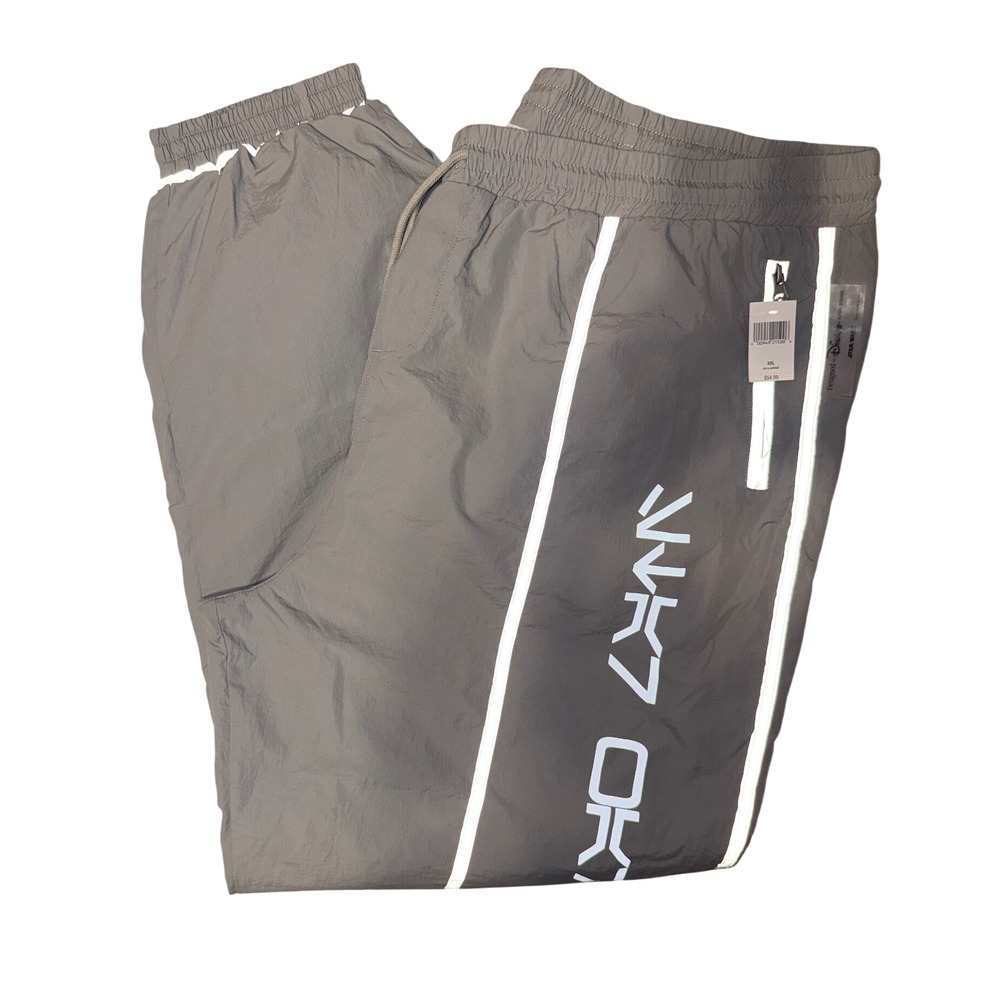 Disney Star Wars Ahsoka Tano Reflective Track Pants Ashley Eckstein Grey XXL